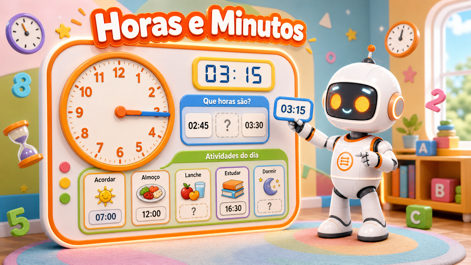 Horas e Minutos