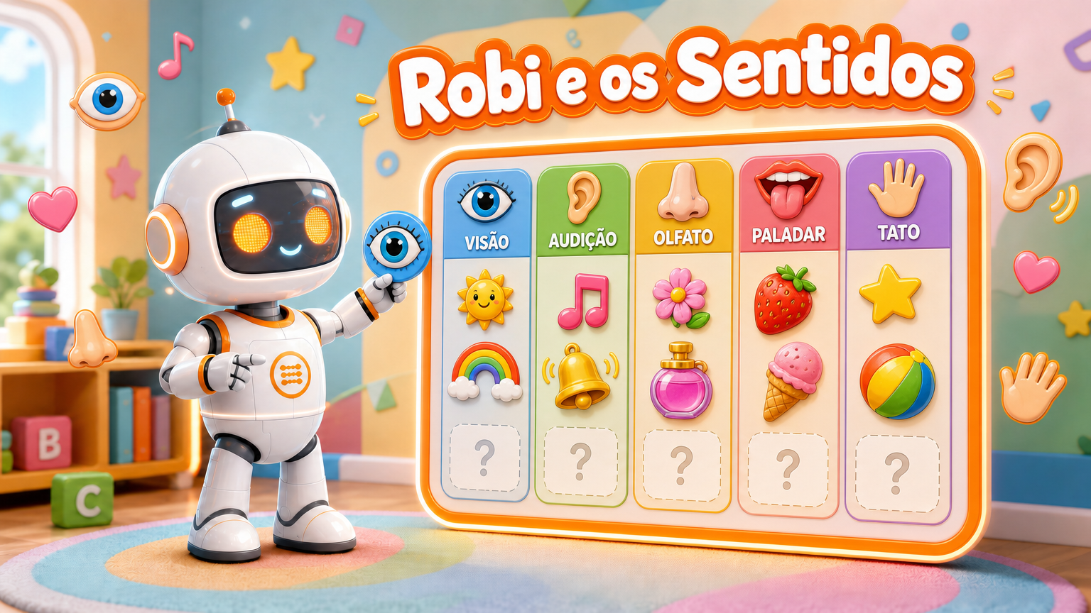 Robi e os Sentidos